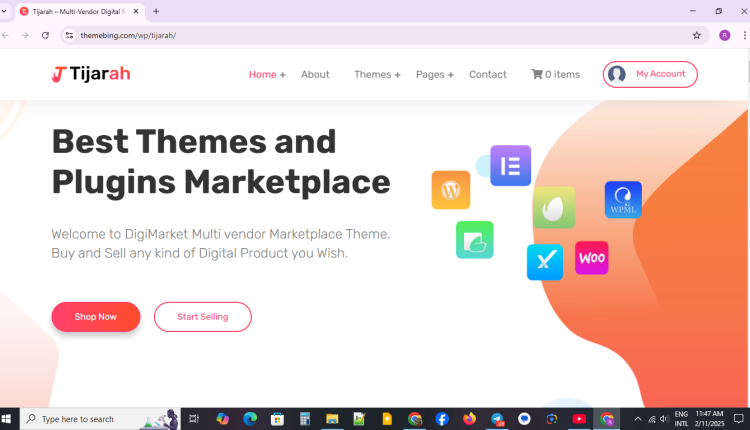 Tijarah – Digital Marketplace WooCommerce Theme